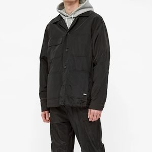 NWT 032c Black Nylon Ripstop Worker Utility Jacket M